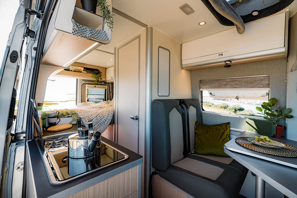 Uma conversão legal de autocaravana